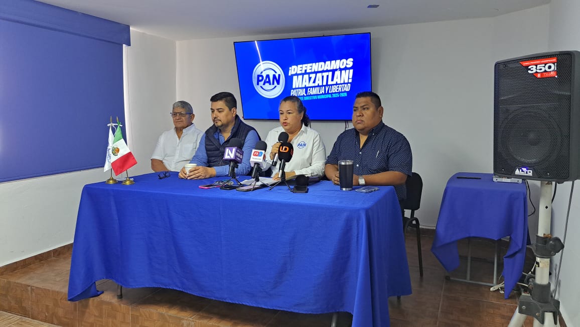 Conferencia de prensa Pan Sinaloa