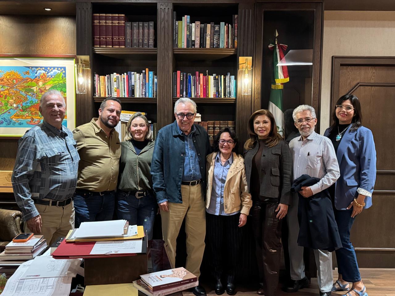 Reunión con Rubén Rocha Moya