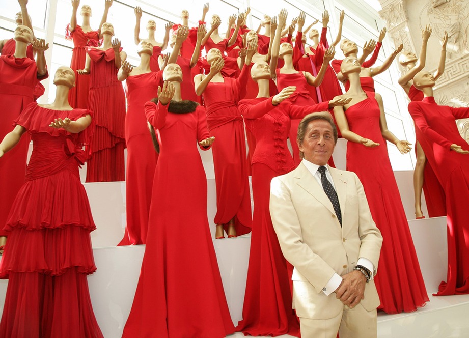 Valentino diseñador de modas