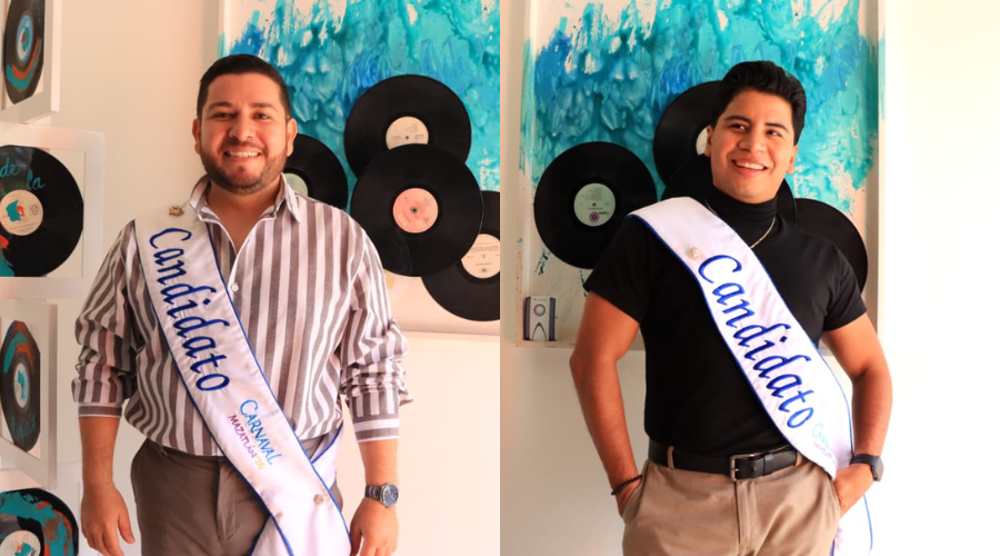 Víctor Joel y Romeo Rivera, candidatos a Rey de la Alegría.