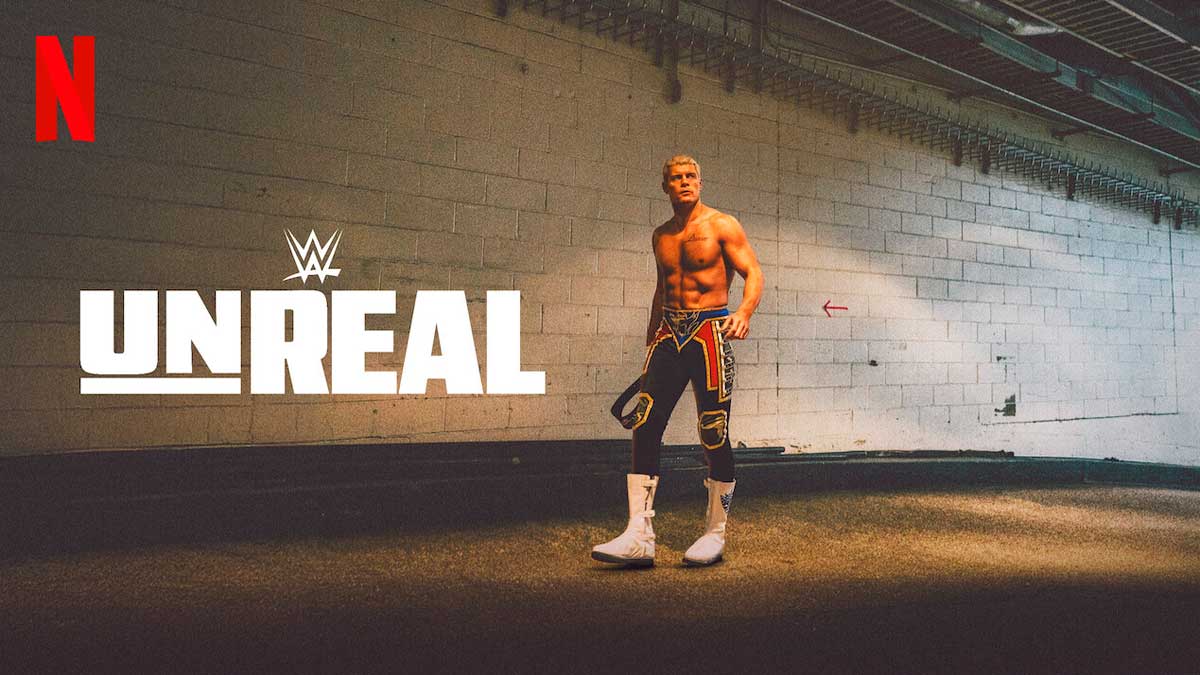 Poster del documental de WWE, Unrea y la super estrella de WWE, Cody Rhodes