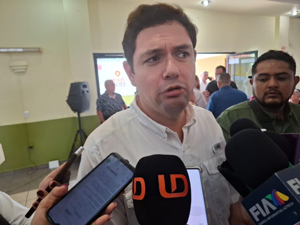 Héctor Daniel Brito Rojas, delegado de Vialidad y Transportes de Mazatlán.