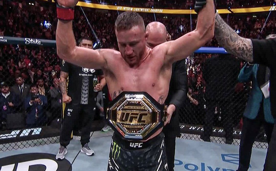 ¡The Highlight vuelve a brillar! Justin Gaethje es campeón interino por segunda vez en UFC 324