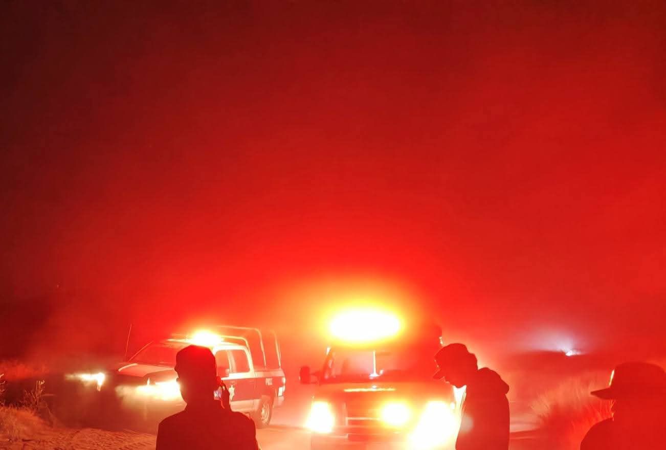 Autoridades de seguridad y elementos médicos