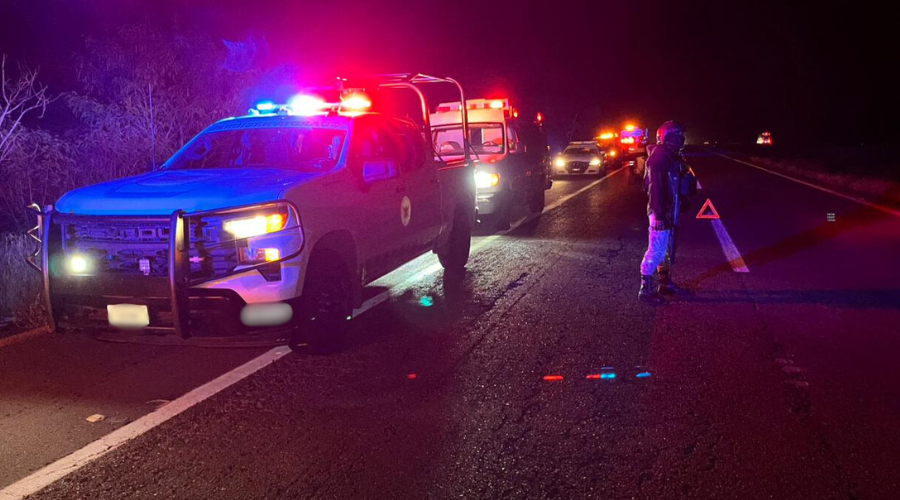 Accidente en la Maxipista Culiacán-Mazatlán