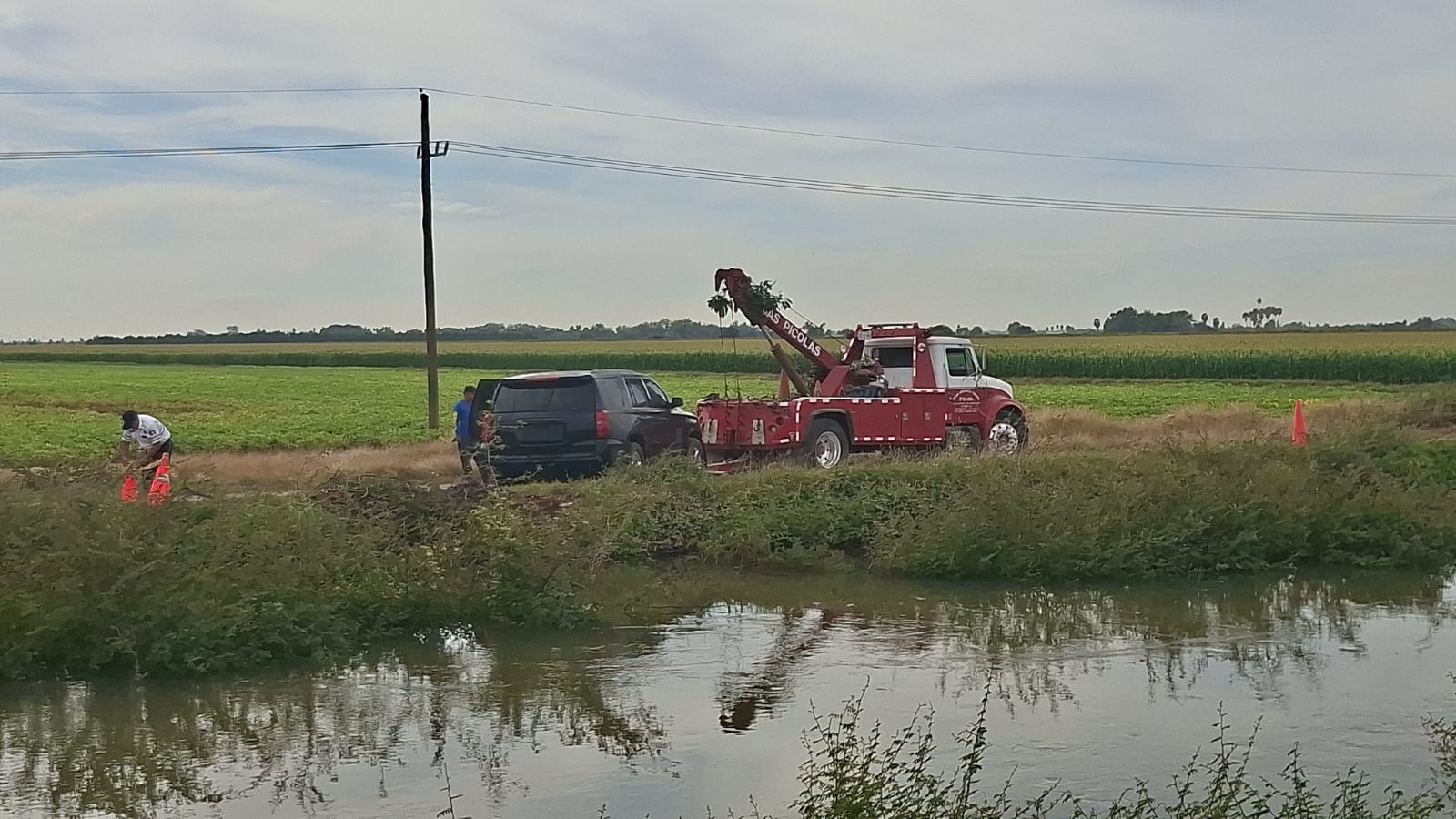 Accidente en San Miguel Zapotitlán, Ahome