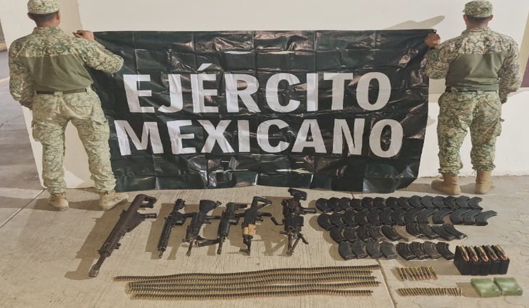 Armas aseguradas