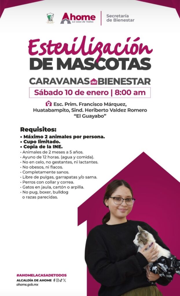 Caravana del Bienestar de Salud Ahome 