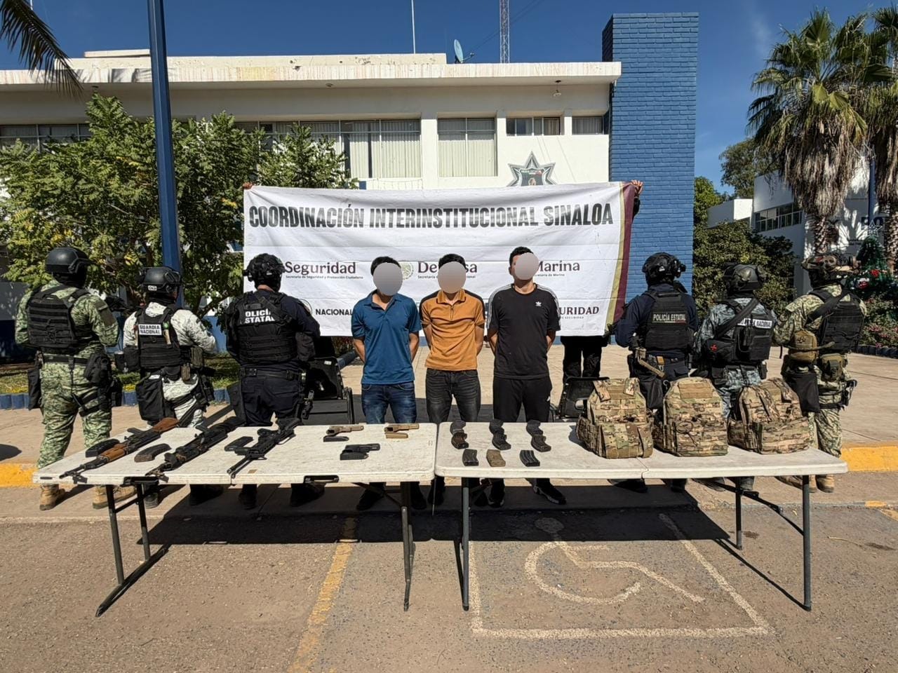 detenidos en Mazatlán