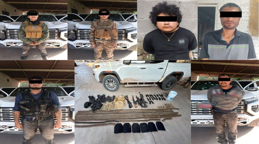 Detenidos en Culiacán