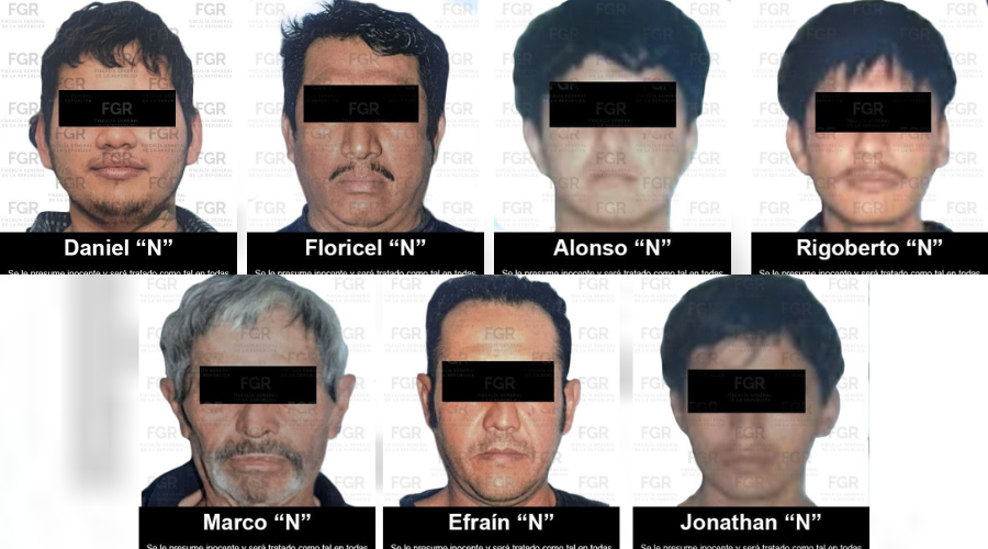 Fotos censuradas de los ojos de detenidos