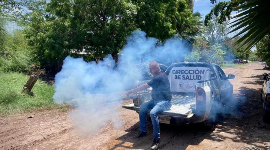 Brigada de fumigación de mosquitos