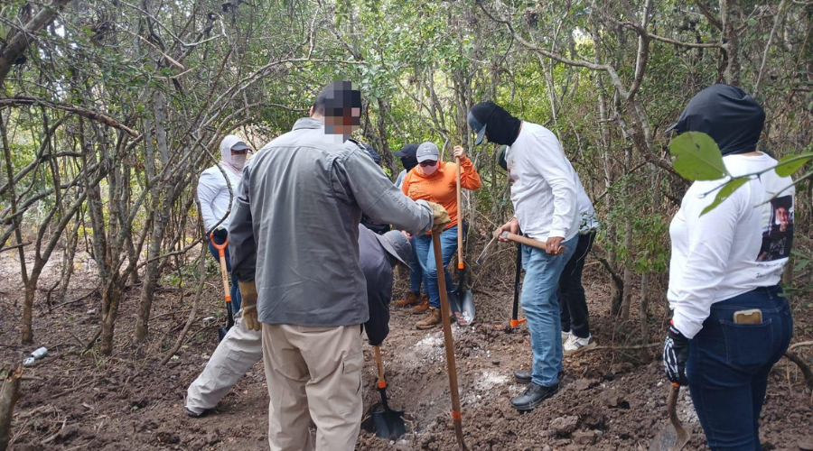 Colectivo de búsqueda halla una fosa clandestina