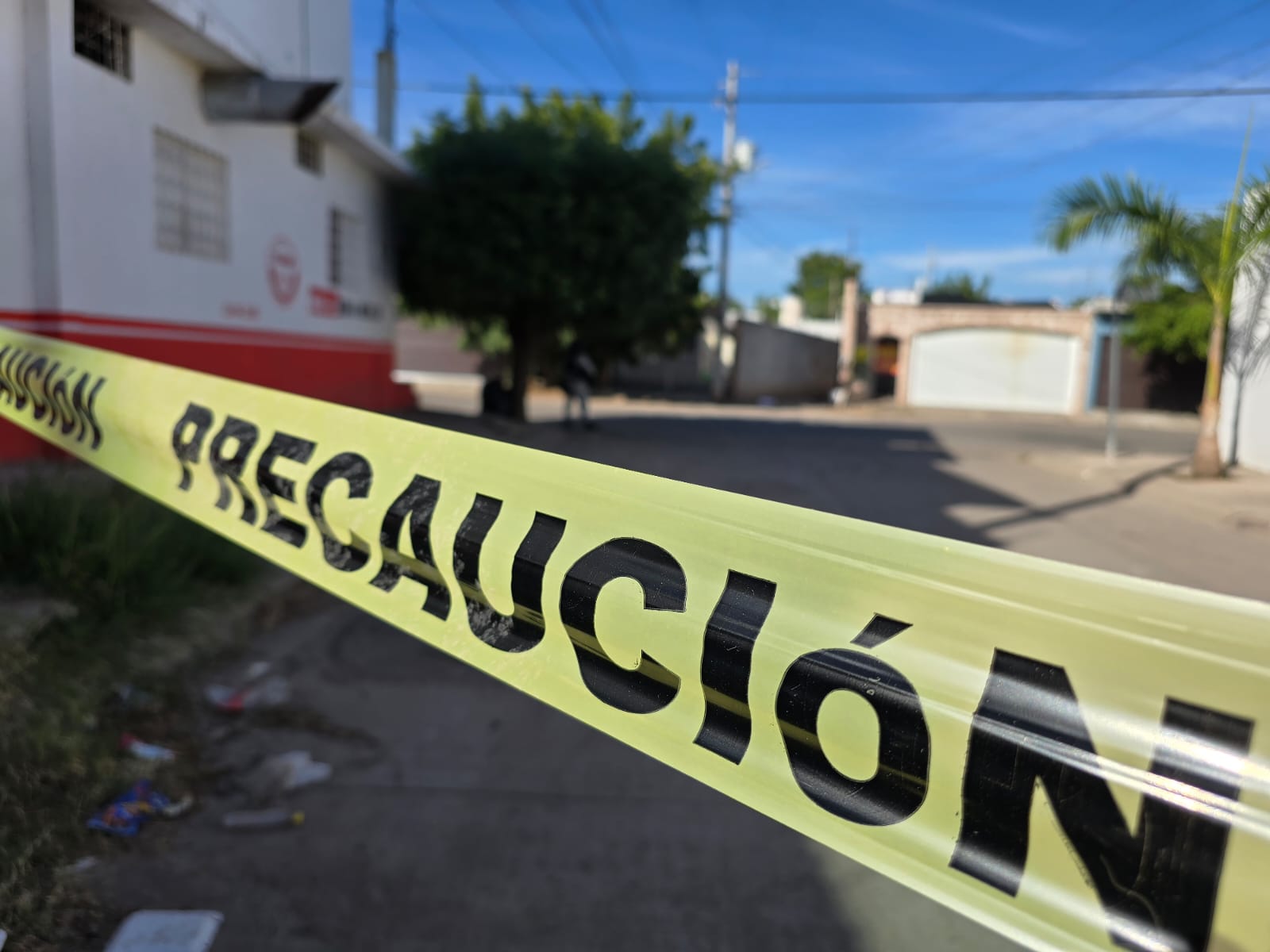 Cinta amarilla de precaución