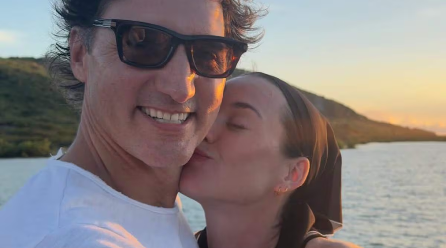 Katy Perry y Justin Trudeau.