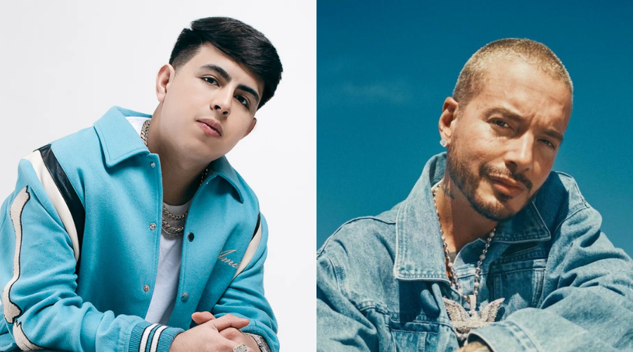 Óscar Maydon y J Balvin.