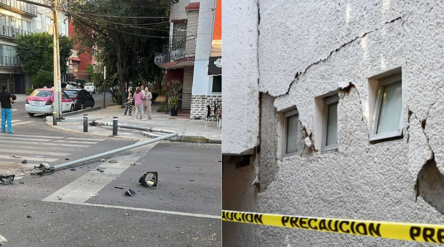 Sismo en Guerrero.