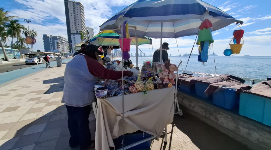 venta de souvenirs en Mazatlán