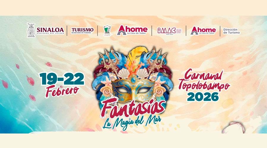 Ahome listo para Carnaval de Topolobampo 2026