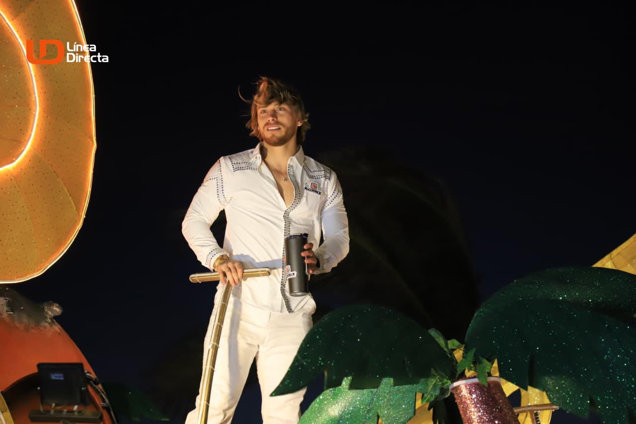“¡Es Aldo de Nigris!”: El ganador de la Casa de los Famosos brilla en desfile del Carnaval de Mazatlán