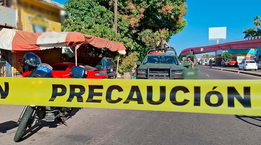 Atacan a balazos a conductor frente a Policía Municipal de Culiacán