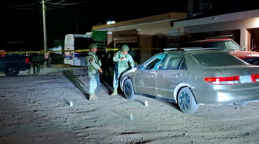 Ataque contra domicilio en colonia 21, Culiacán
