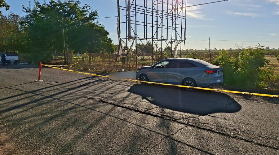 Esta fue la unidad involucrada en el atropellamiento de un hombre en Mochicahui, El Fuerte.