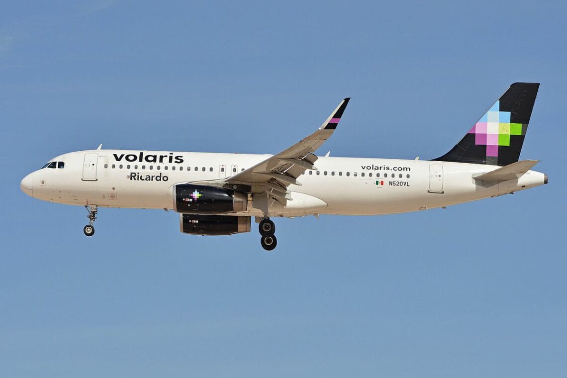 Avión de pasajeros de Volaris