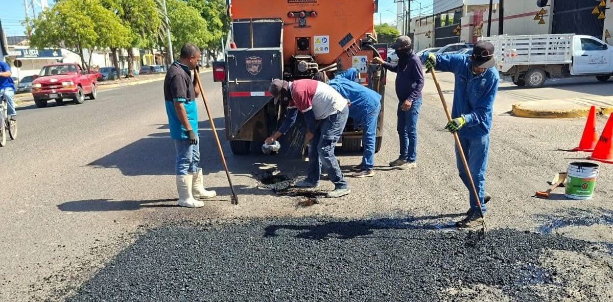 Bacheo en Ahome
