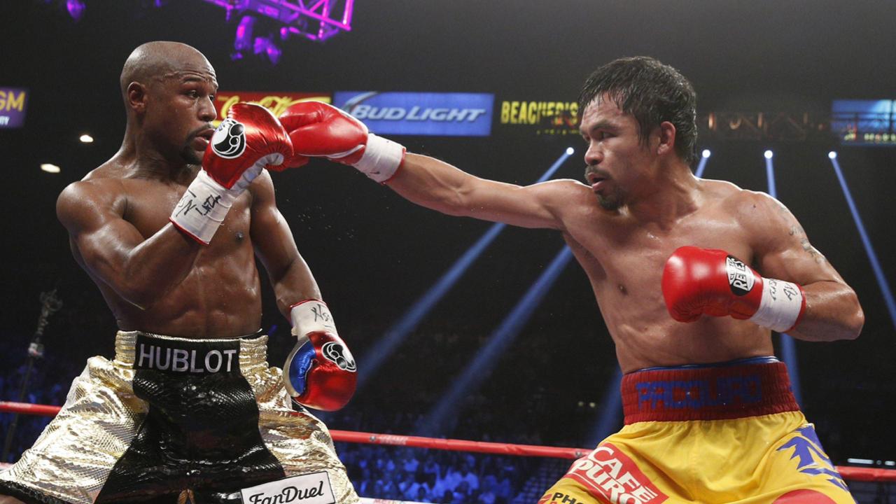 Floyd Mayweather y Manny Pacquiao