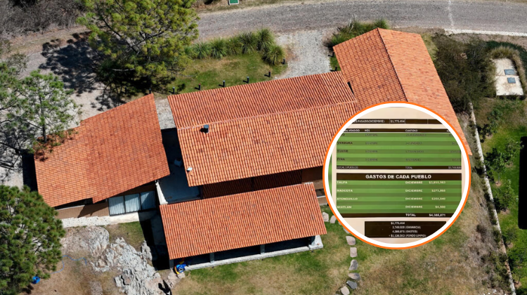 Cabaña donde se ocultaba El Mencho