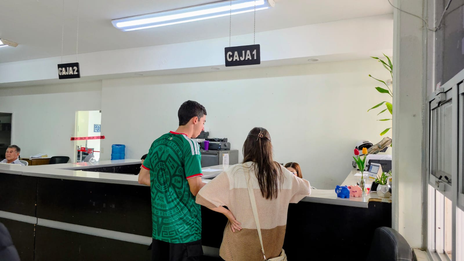 Personas en un módulo de atención