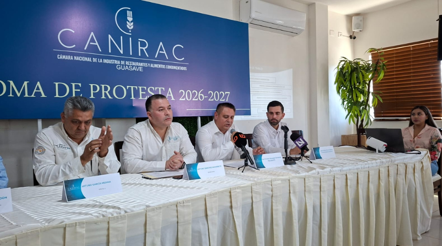 Canirac-Guasave-Paul Ahumada Cervantes asume por segundo periodo la presidencia de Canirac Delegación Guasave