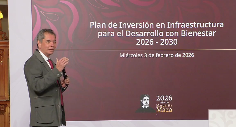 Gobierno de Sheinbaum anuncia plan de inversión en infraestructura 2026-2030
