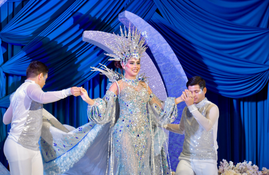 Damaris I es coronada Reina de los Juegos Florales del Carnaval Guamúchil 2026