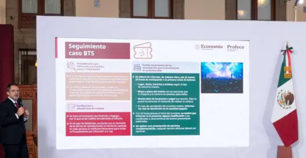 Profeco avanza en caso BTS y prepara lineamientos para regular conciertos en México