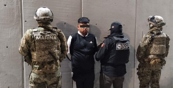 Detienen en Tlaxcala a “El Hacha”, líder criminal vinculado al tráfico de drogas sintéticas