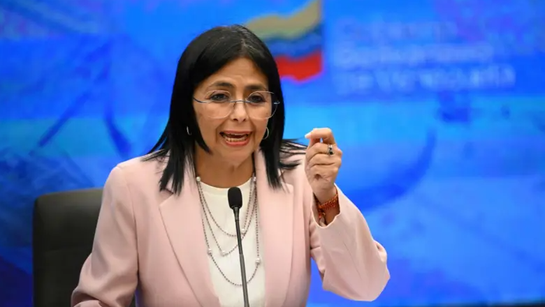 Delcy Rodríguez llama “amigo” a Trump y pide fin de sanciones económicas a Venezuela