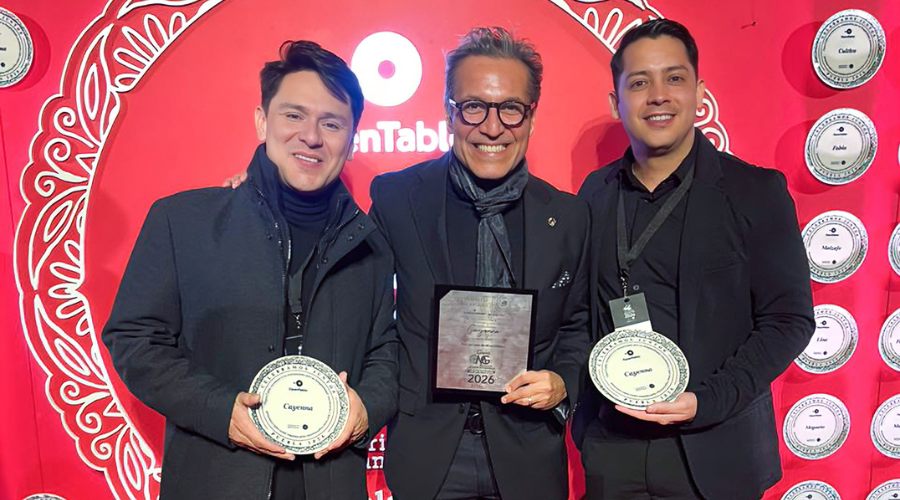 El restaurante Cayenna es premiado en la edición 2026 de la Guía México Gastronómico
