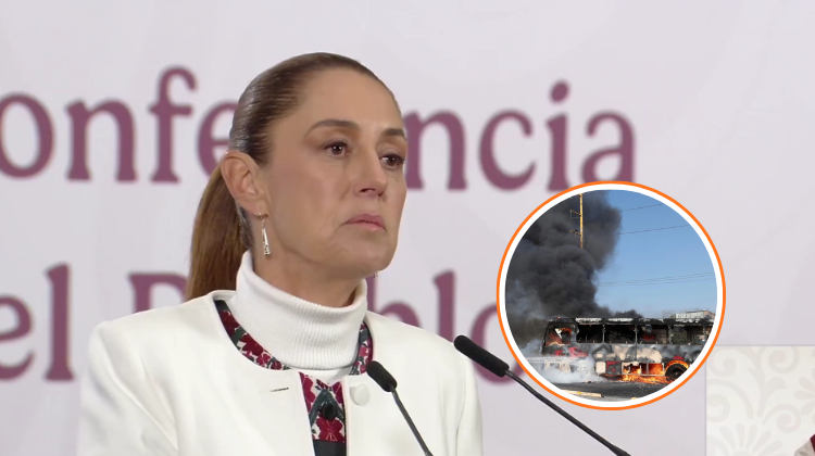 “Esperamos que se normalice”: Sheinbaum ante nuevos bloqueos tras abatimiento de “El Mencho”