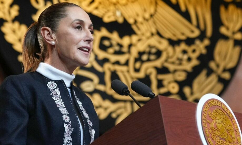 Sheinbaum defiende la soberanía de México en ceremonia por el 109 aniversario de la Constitución