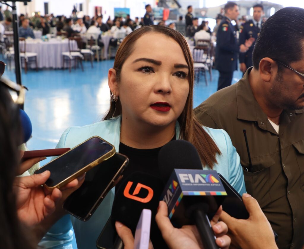 La fiscal General del Estado, Claudia Zulema Sánchez Kond