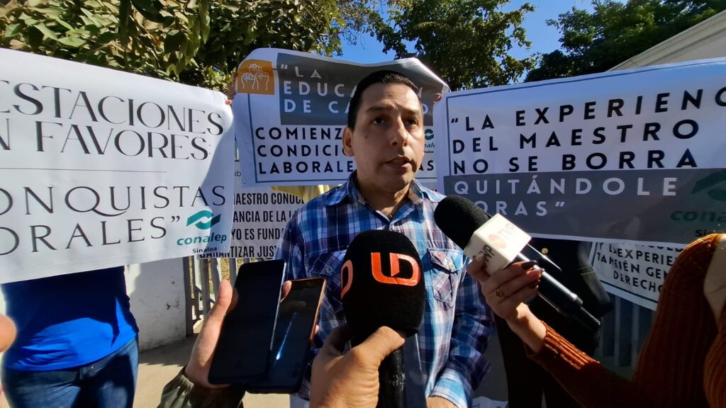 Joel Jared Tirado Beltrán, profesor de Conalep I de Mazatlán.