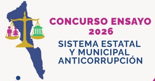 Imagen del estado de Sinaloa promocionando un concurso ensayo 2026, acompañado de logos representativos del mismo estado
