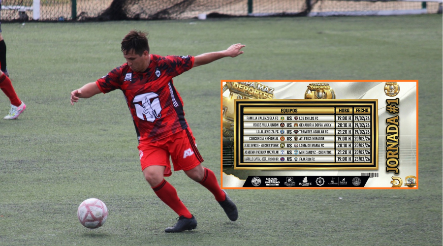 Equipos participantes de la Copa Maz Deportes.