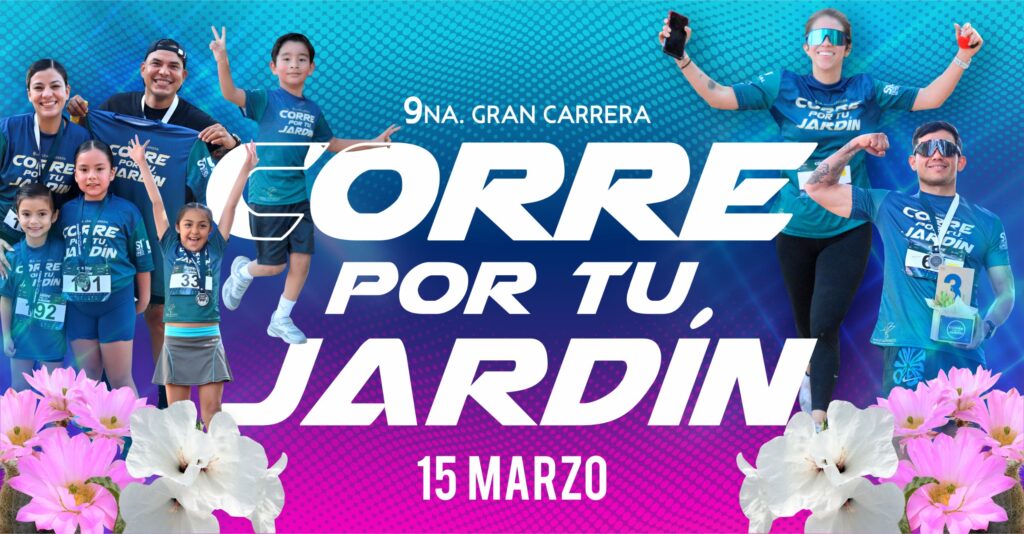 Corre por tu jardín, ya abrió sus inscripciones