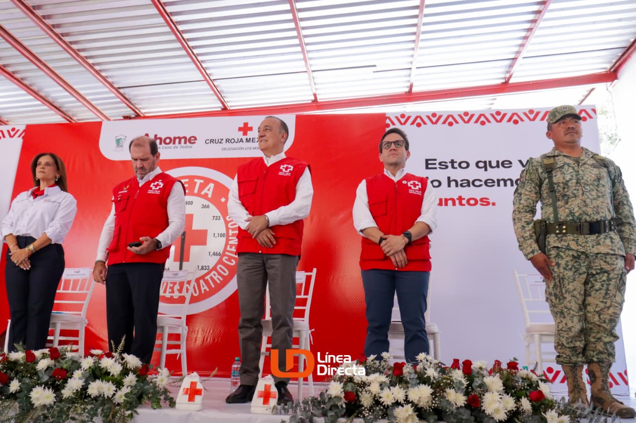 Con donación inicial de 342 mil pesos arranca colecta de Cruz Roja
