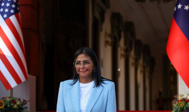 Delcy Rodríguez dice estar dispuesta a realizar elecciones “justas y libres” en Venezuela