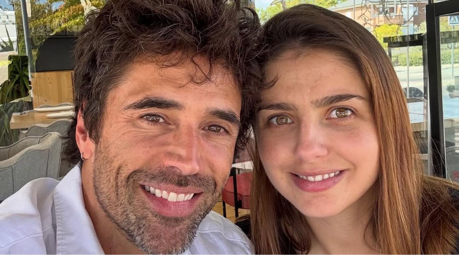 Michelle Renaud y Matías Novoa