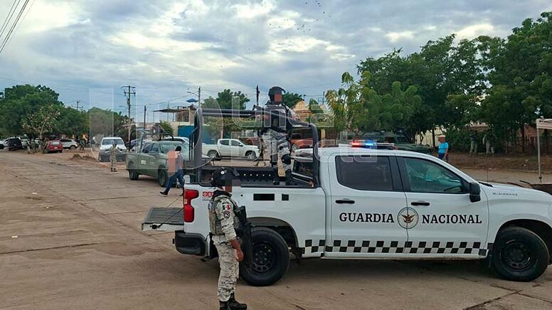 Elementos de seguridad en Mazatlán, Sinaloa